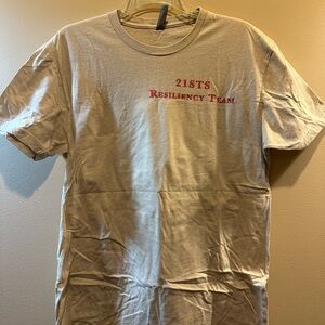 Beige Resiliency Team T-Shirt